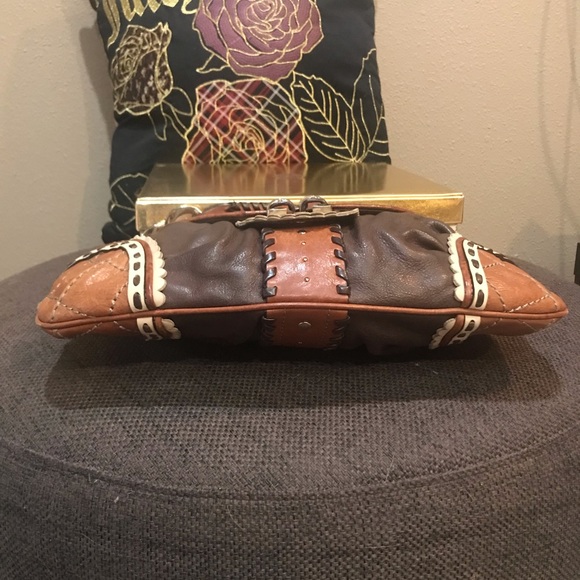 Juicy Couture vintage quilted cowhide leather bag - Picture 2 of 15